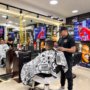 Lavado de Auto + Corte de Cabello + Cerveza o Soda por $10 en 75 Barber Sport