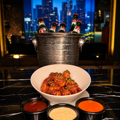 Cubetazo de Cerveza Nacional + 15 Boneless por solo $25 en Piano Bar