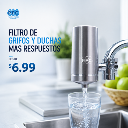 Filtros para Grifo o Ducha y Repuestos desde $6.99 en Pacific Filter Company