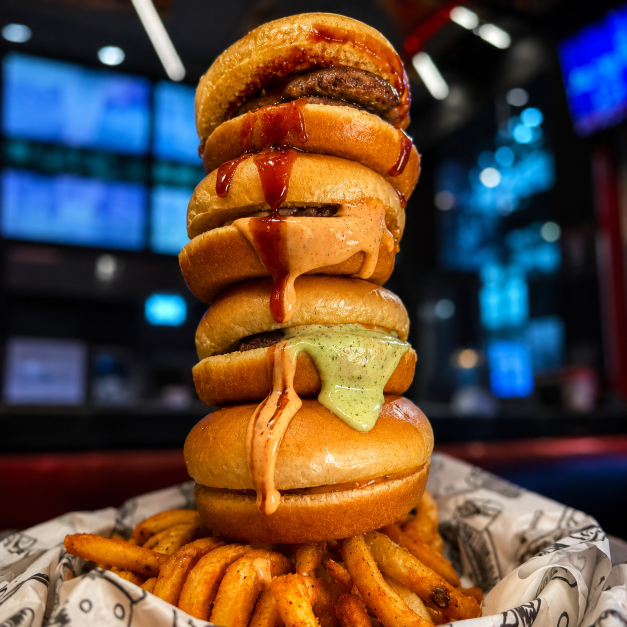 All You Can Eat de Sliders por 1 Hora por solo $9.99 en Beauty and The Butcher