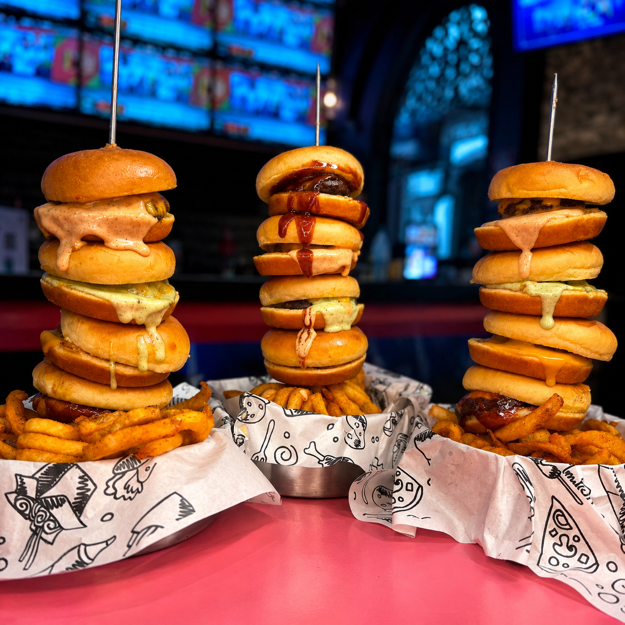 All You Can Eat de Sliders por 1 Hora por solo $9.99 en Beauty and The Butcher
