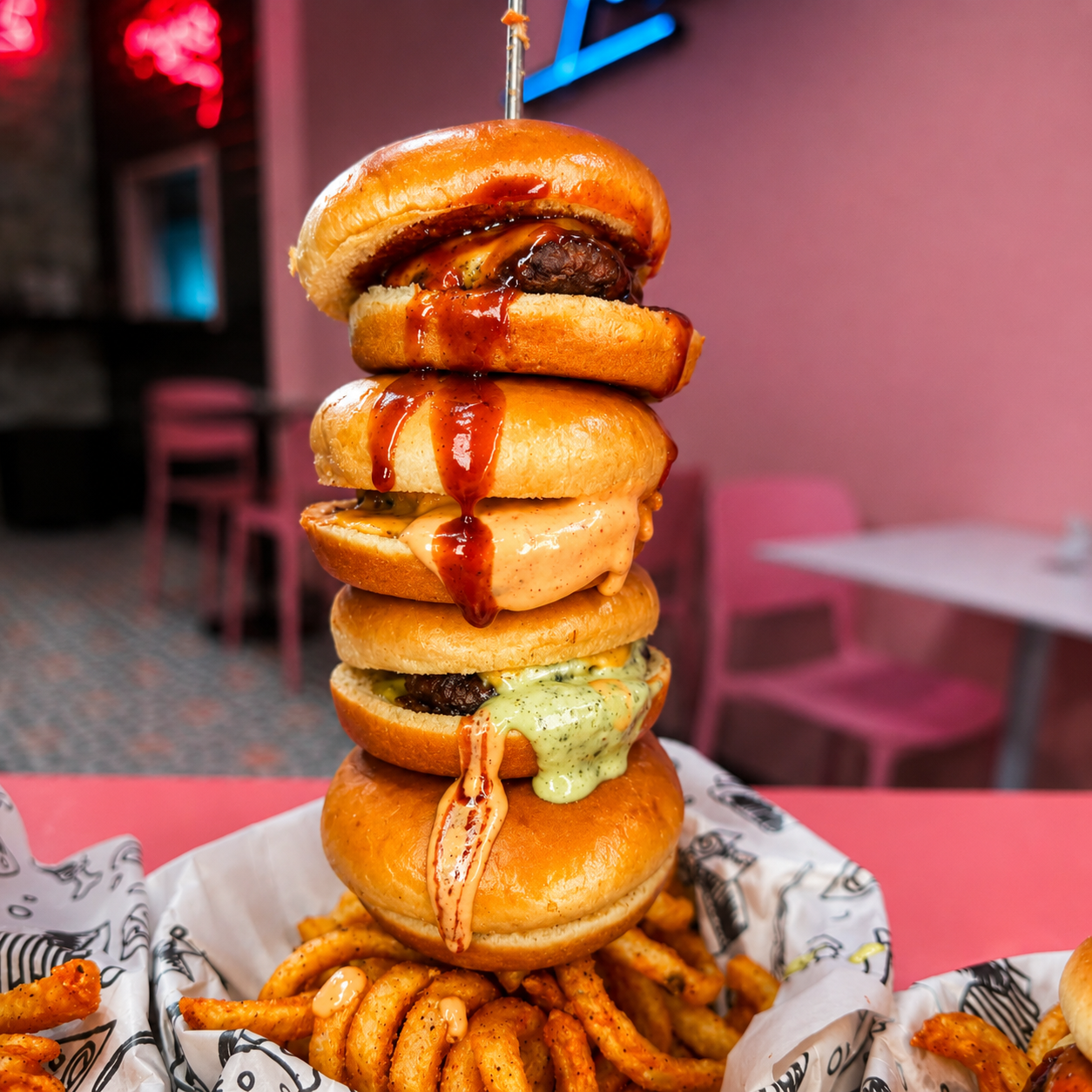 All You Can Eat de Sliders por 1 Hora por solo $9.99 en Beauty and The Butcher