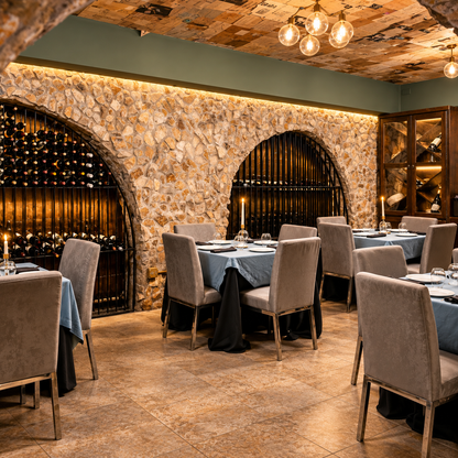 Cena de 3 Tiempos para 2 Personas con Entrada + Plato Fuerte + Postre por $35 en Piano Bar