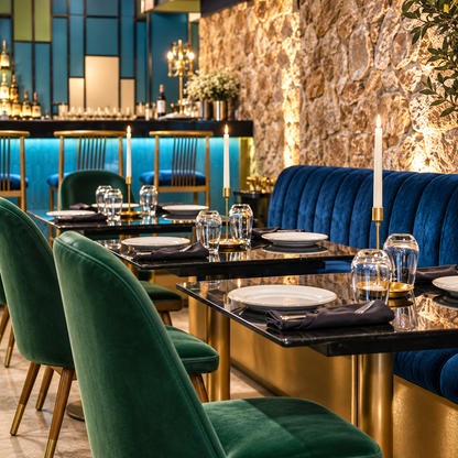 Cena de 3 Tiempos para 2 Personas con Entrada + Plato Fuerte + Postre por $35 en Piano Bar