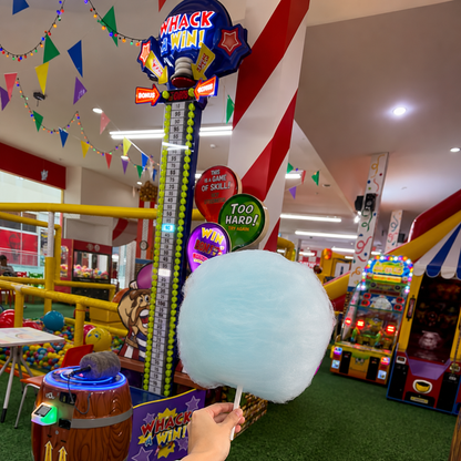 Paga solo $12 y recibe $25 en Crédito + 2 Palomitas o Algodones de Azúcar en Happy Time