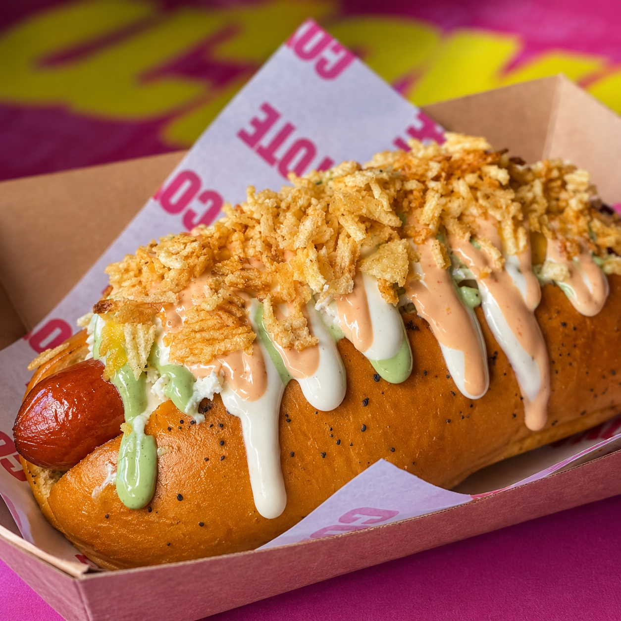 2 Coyote Dogs Sencillos + 2 Sodas por solo $10 en Coyote Brisas del Golf