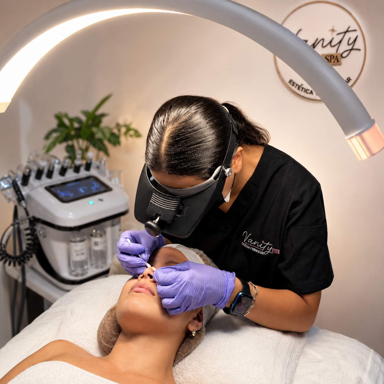 Hydrafacial con Máquina por solo $19 en Vanity Spa