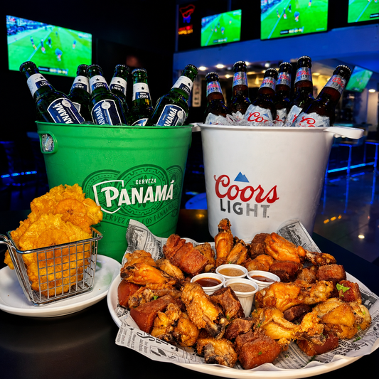 Picada de 20 Alitas + Chicharrones + 2 Cubetazos por $18 en Zone Xtreme VIP