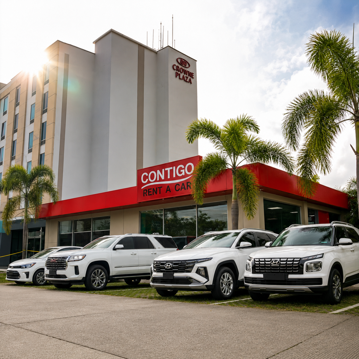 Alquiler de Sedán o SUV desde $5 por día en Contigo Rent a Car