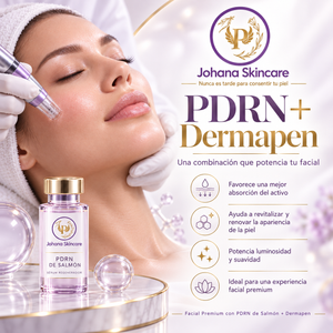 Facial Premium con PDRN de Salmón + Dermapen por $49 en Johana Skincare