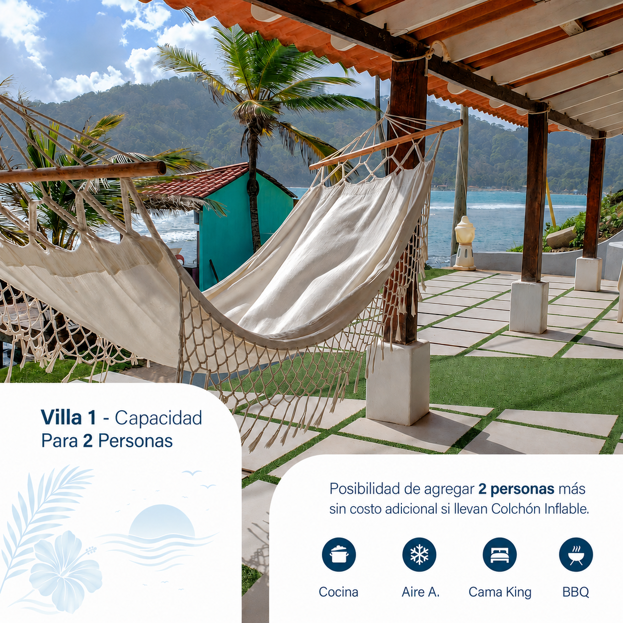 Escapada en Villas en Isla Grande desde solo $87.50 en Hotel Sister Moon