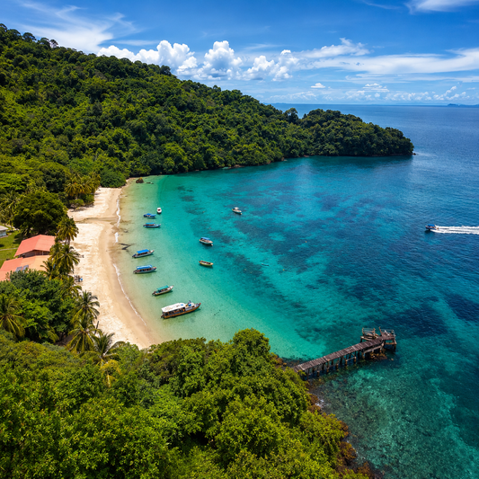 Pasadía en Isla del Tesoro + Almuerzo Incluido por solo $12.50 en Scuba Portobelo