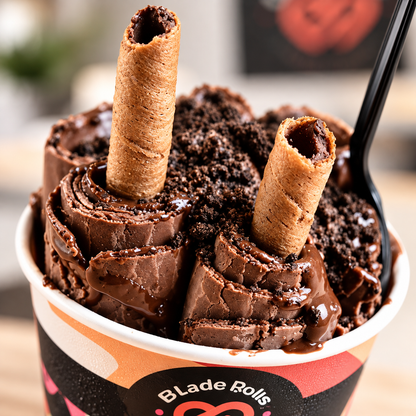 2 Ice Cream Rolls a escoger por $6 en El Lado Dulce