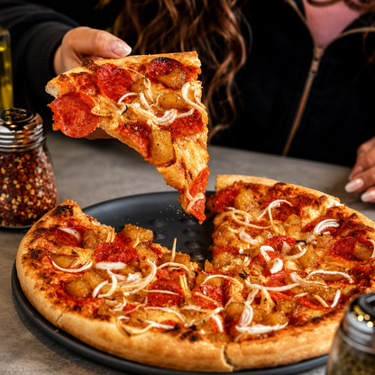All You Can Eat de Pizzas Personales, Ensalada, Sopa y Helado por solo $30 en Valenti’s