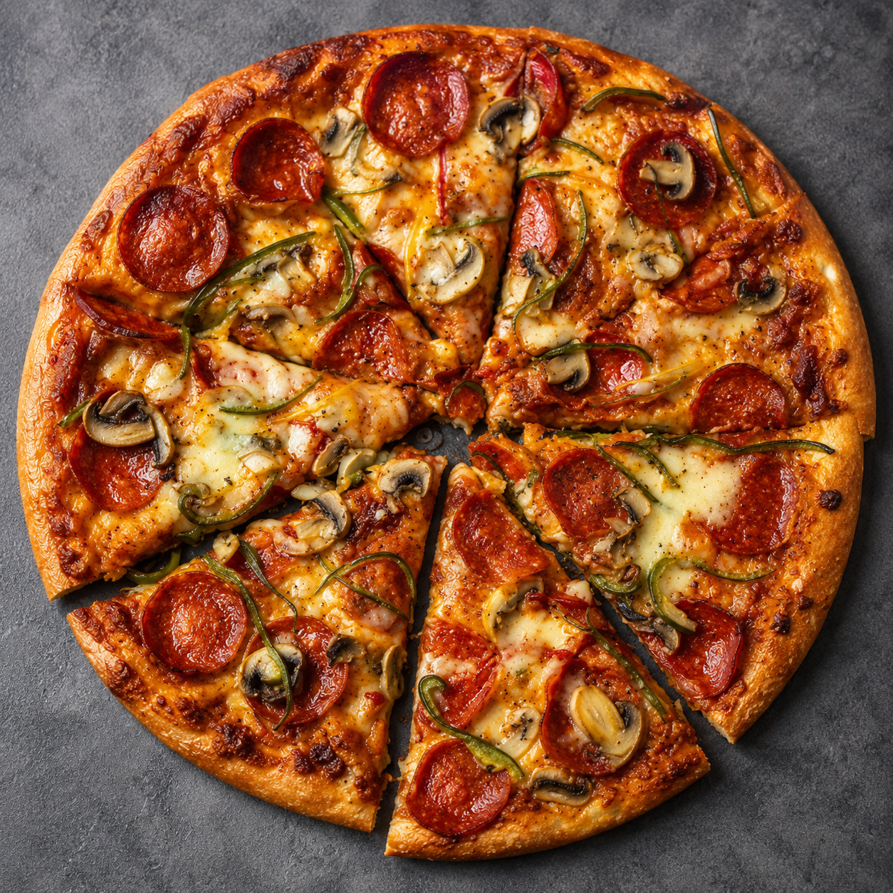 All You Can Eat de Pizzas Personales, Ensalada, Sopa y Helado por solo $30 en Valenti’s