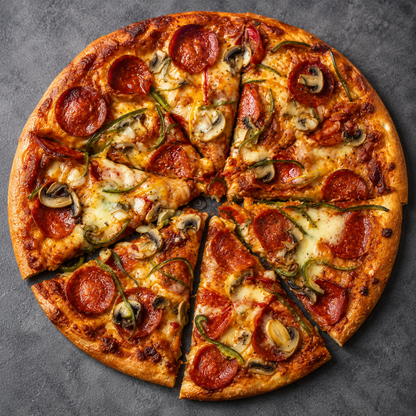 All You Can Eat de Pizzas Personales, Ensalada, Sopa y Helado por solo $30 en Valenti’s