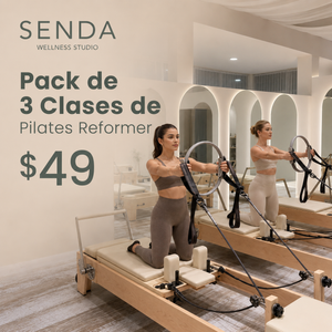 Pack de 3 Clases de Pilates Reformer por $49 en Senda Wellness