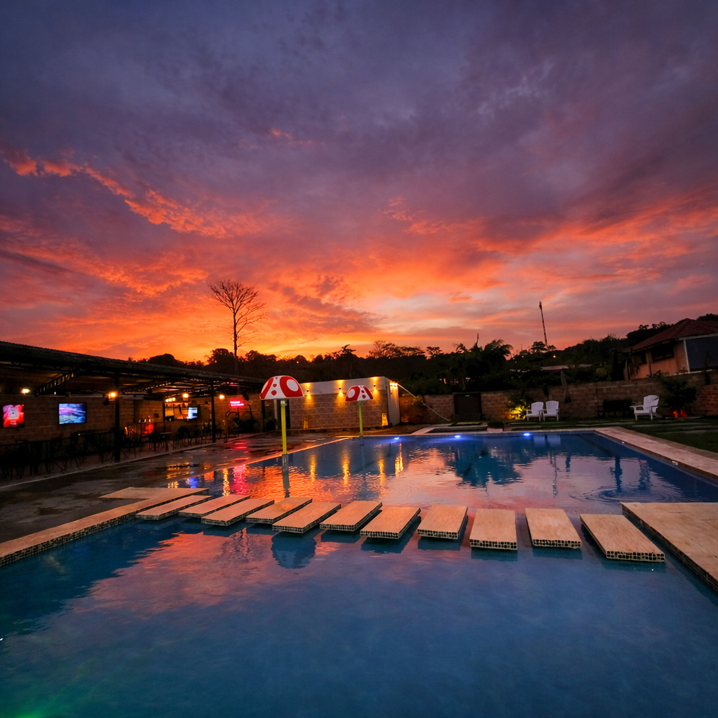 Pasadía para 2 Personas + Picada o 2 Burgers + Cubetazo por solo $30 en Asadero El Mastranto