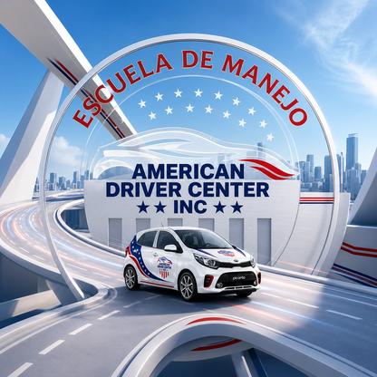 Curso de Manejo Completo + Certificado + Examen Médico y Material de Estudio por $160 en American Driver Center