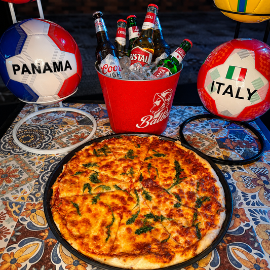 Pizza de 12” + Cubetazo de Cervezas Nacionales por solo $12 en OH! Panamá