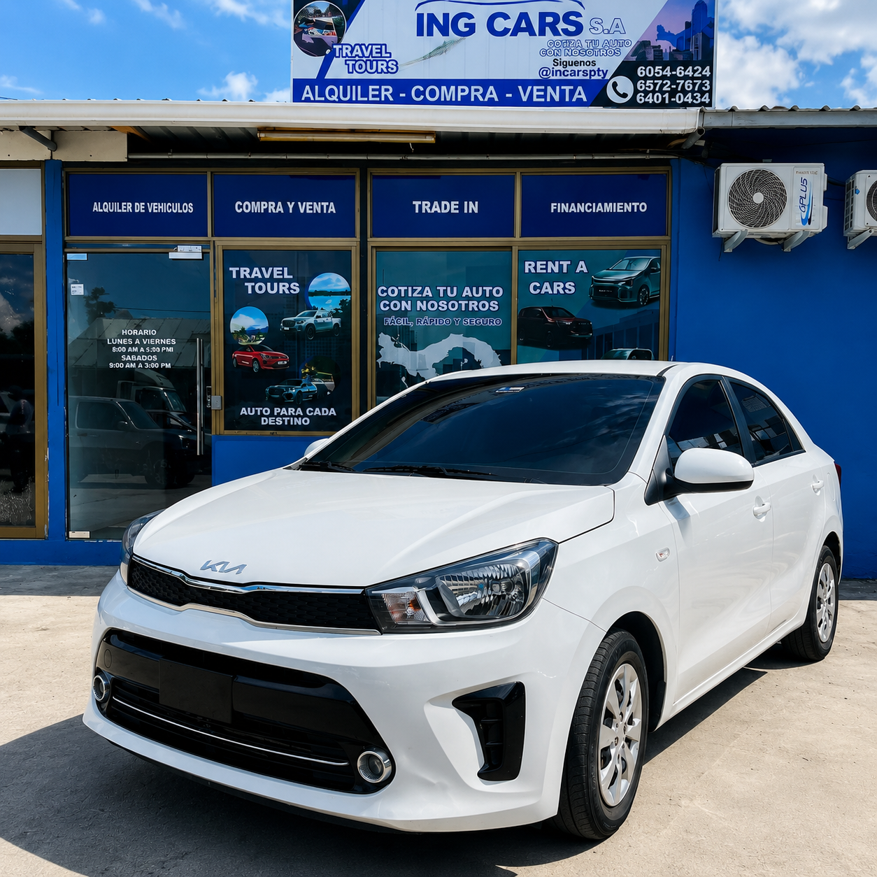 Alquiler de Autos Compactos, Sedán y SUV desde solo $5 por Día en Ing Cars
