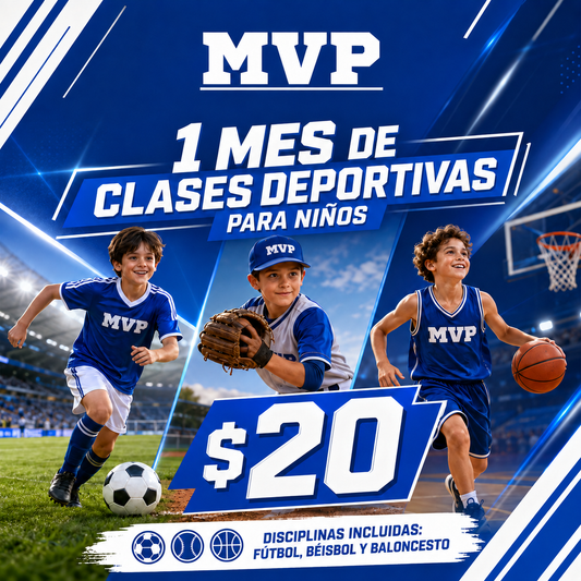 1 Mes de Clases Deportivas para Niños por $20 en MVP