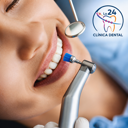 Limpieza Dental Profesional + Evaluación y Detección de Caries por solo $15 en Clínica Dental La 24
