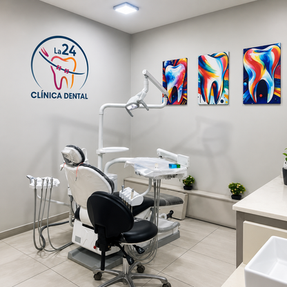 Limpieza Dental Profesional + Evaluación y Detección de Caries por solo $15 en Clínica Dental La 24