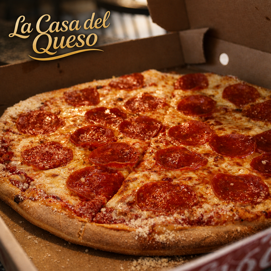 2 Pizzas Clásicas + 2 Sodas por solo $9.99 en La Casa del Queso