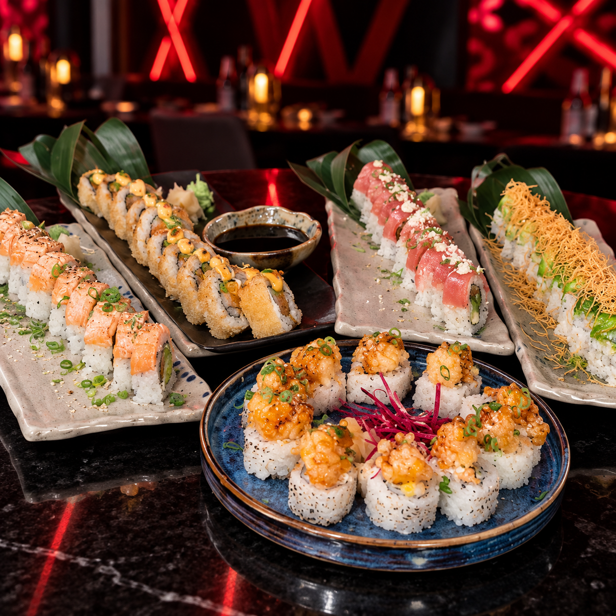 50 Rolls de Sushi Premium por $30 en Furia