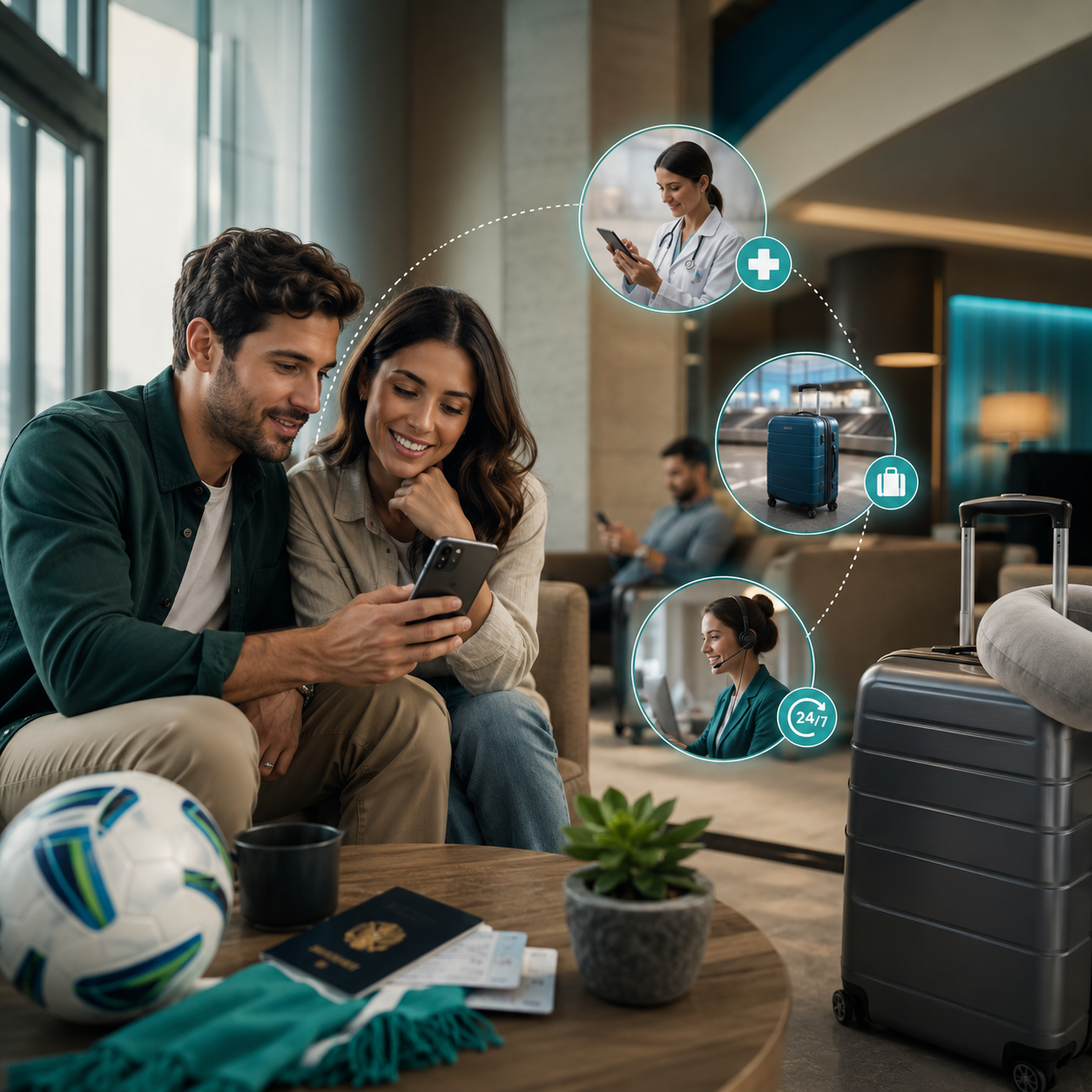 Asistencia de Viaje para el Mundial desde solo $4 por día con Asistencia de Viaje MP