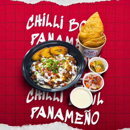 2 Chilis Bowls a Elegir + 5 Wings + 2 Sodas por $10 en Chilli Republic