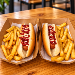 1 Hora de Juegos Ilimitados + 2 Hot Dogs para 2 Personas