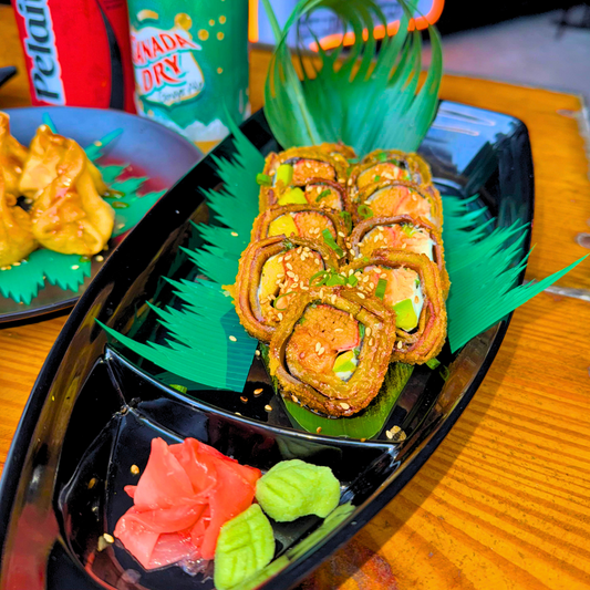 2 Sushis Premium del Menú + 1 Entrada de Wantones + 2 Bebidas por $12 en Idaco Sushi