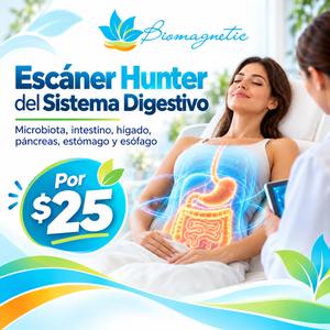 Escáner Hunter del Sistema Digestivo por $25 en Biomagnetic