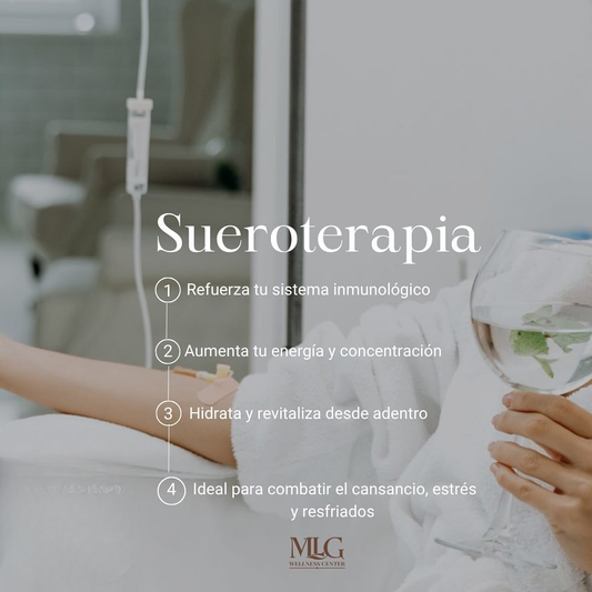 Suero Multivitamínico para Energía, Inmunidad y Vitalidad por $40 en MLG Wellness Center