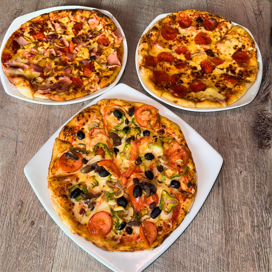 All You Can Eat en Pizzas Clásicas por $18 para 2 personas por 2 Horas en Nonnos Pizza