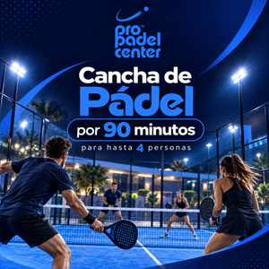 Cancha de Pádel por 90 Minutos para hasta 4 Personas