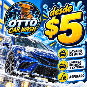 Lavado de Auto Completo + Limpieza Interior y Exterior + Aspirado