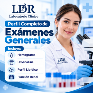 Exámenes Generales con Hemograma + Uroanálisis + Perfil Lipídico + Función Renal