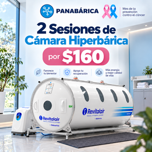 2x1 en Sesión de Cámara Hiperbárica