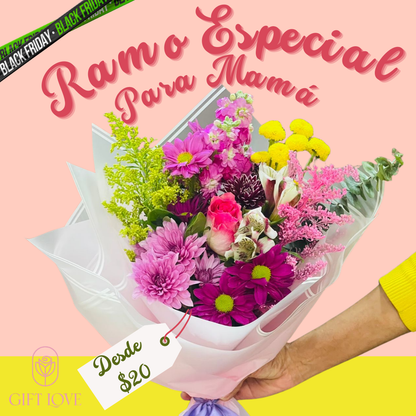 Ramo Especial del Día de las Madres desde $20 en Giftlove Panamá