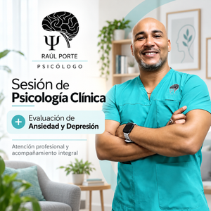 Sesión de Psicología Clínica + Evaluación de Ansiedad y Depresión