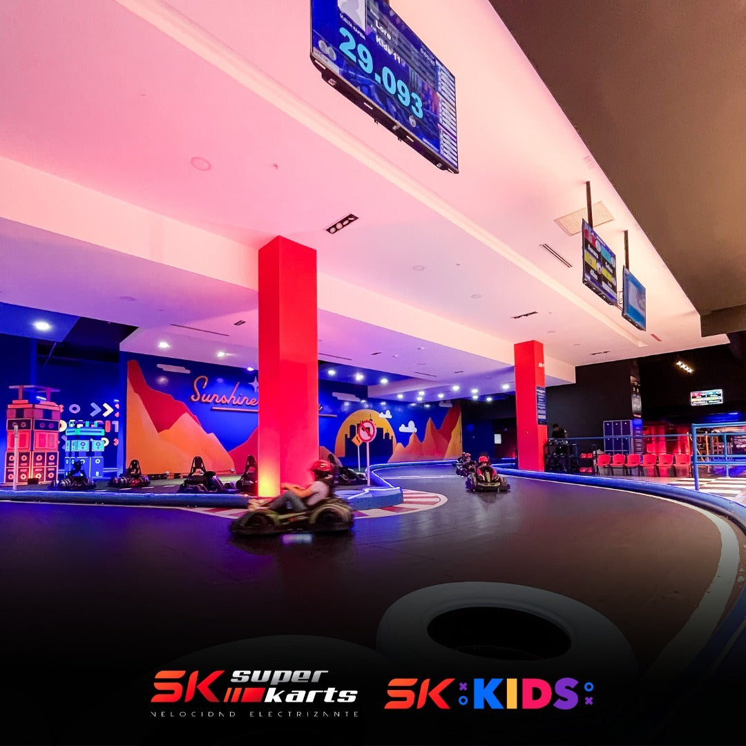 2x1 en Carreras de Go Karts para Niños por $19.20 en Super Karts