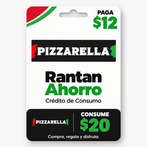 Tarjeta de Ahorro: Paga desde $12 y Consume hasta $30