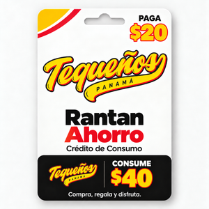 Tarjeta de Ahorro: Paga desde $10 y Consume hasta $50