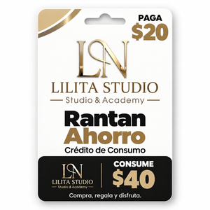 Tarjeta de Ahorro: Paga $20 y Consume $40