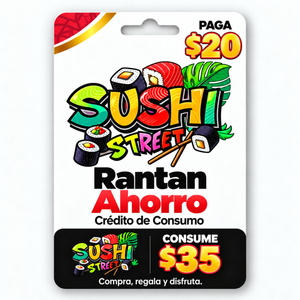 Paga $20 y Consume $35 en Comidas y Bebidas