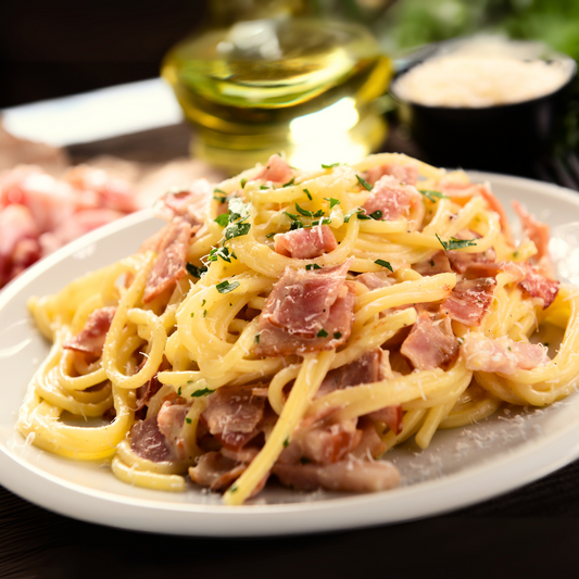 2 Pastas de la Casa + Entrada de Bruschetta + 2 Sodas por $14 en Pizzarella Clayton