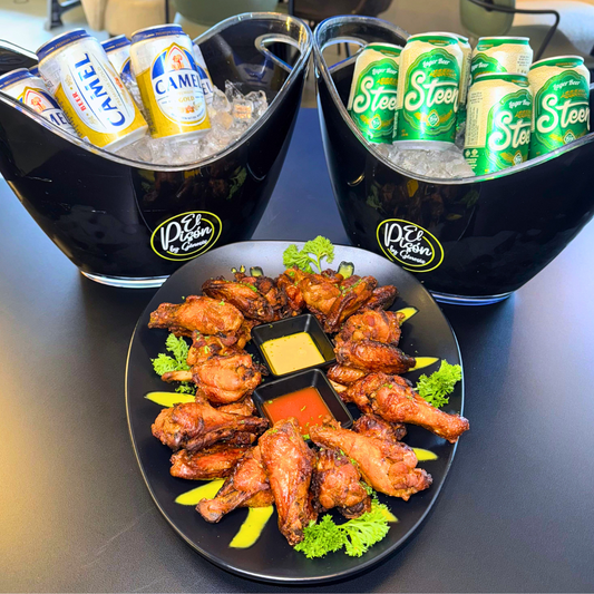 30 Wings + 2 Jarras de Sangría o Cerveza o 2 cubetazos de cerveza por $20 en El Pisón by Genesis
